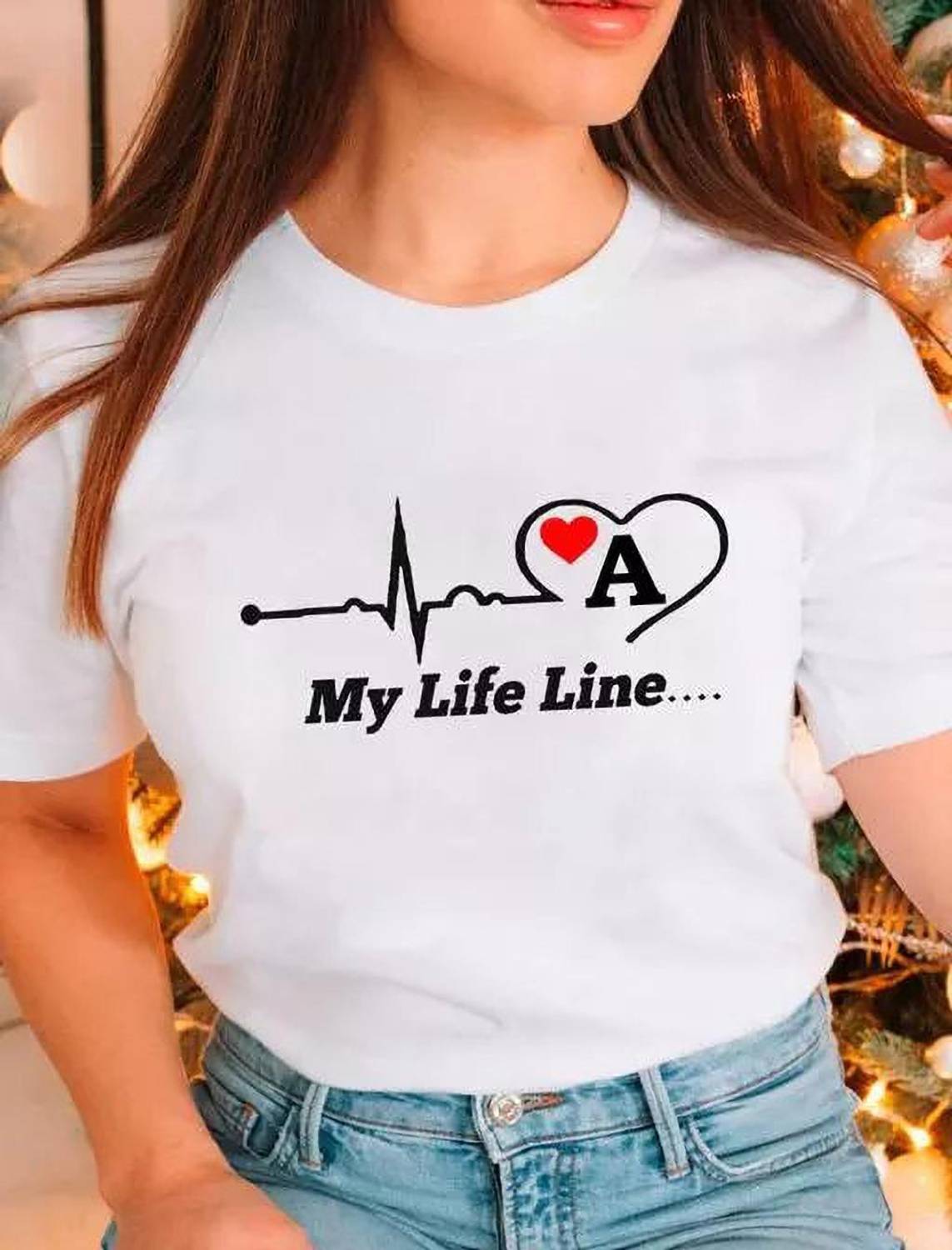 andani gift gallery Printed, Typography Women Round Neck White T-Shirt