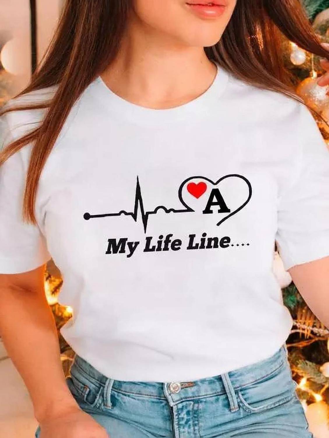 andani gift gallery Printed, Typography Women Round Neck White T-Shirt