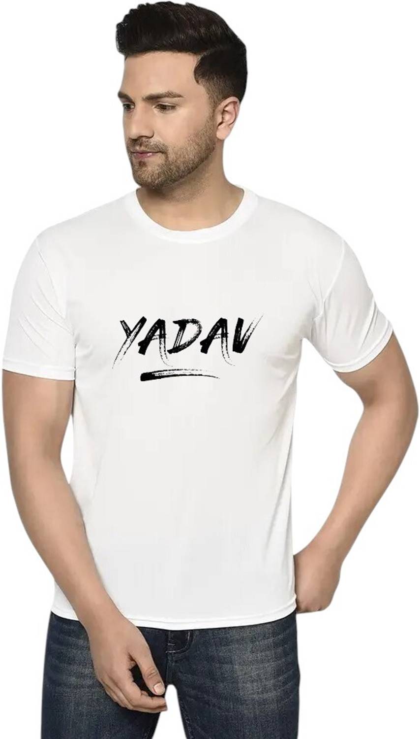 Attirea Graphic Print Men Round Neck White T-Shirt