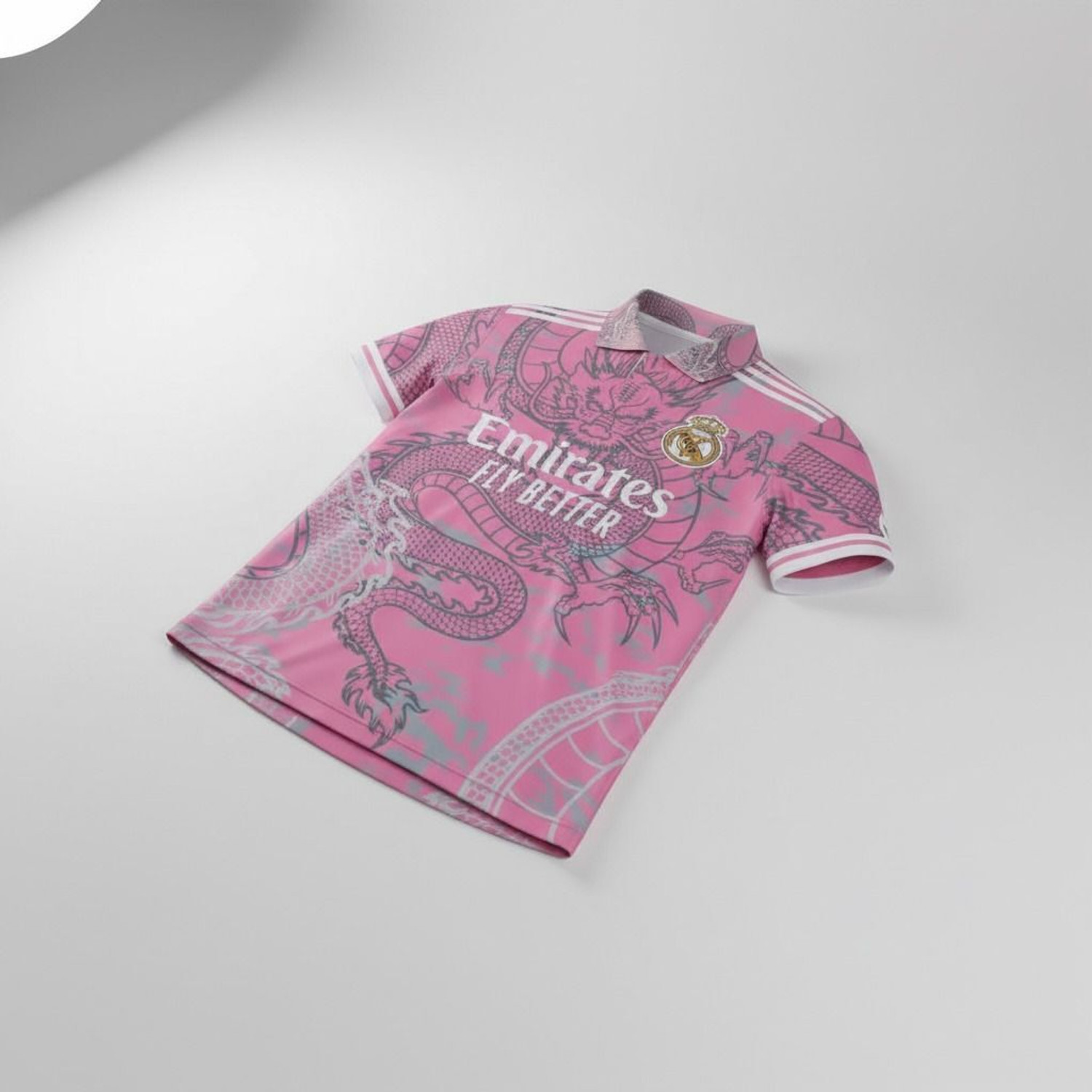 Image of MENTIFIC Graphic Print Men Polo Neck Pink T-Shirt