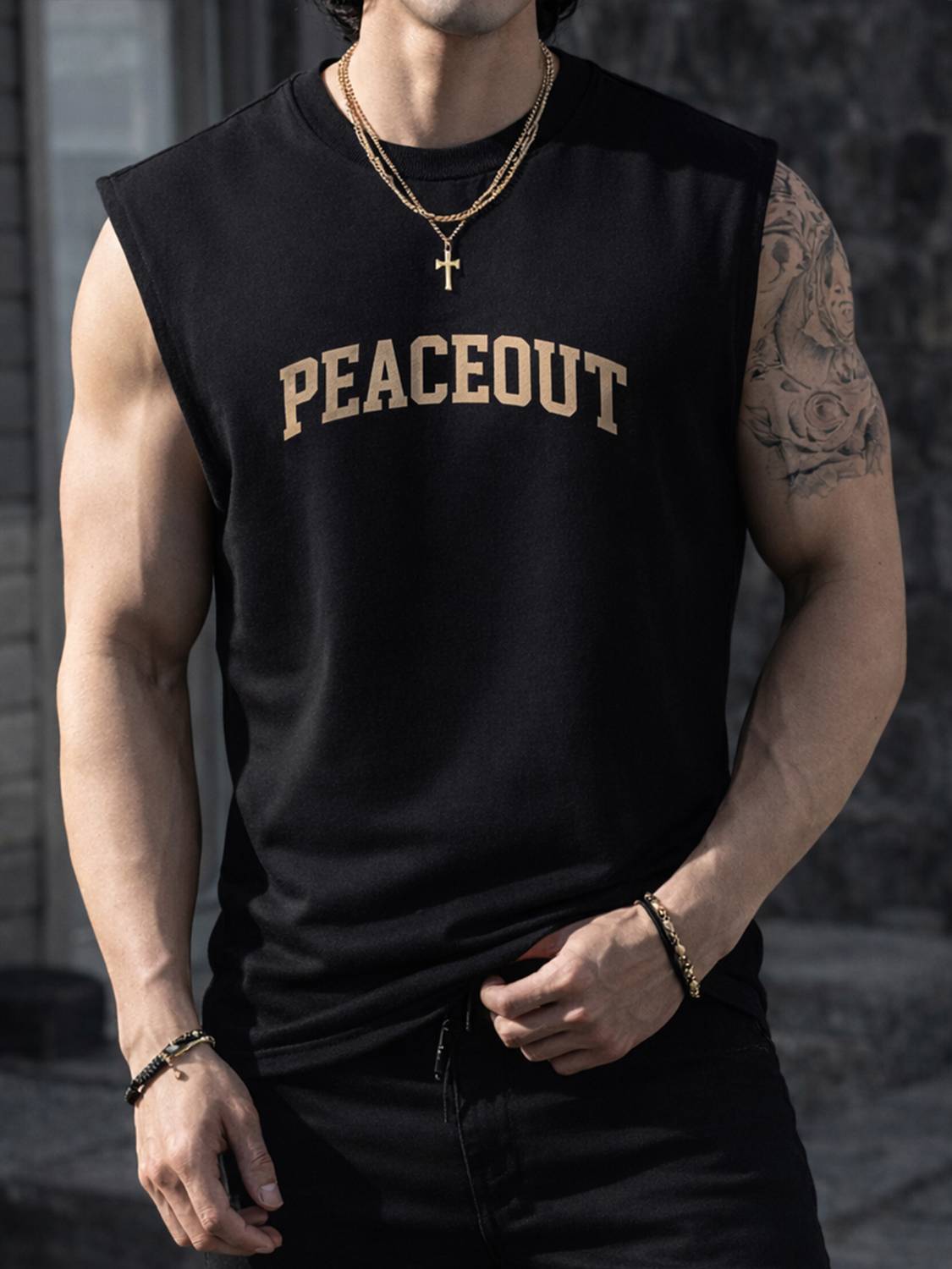 Jump Cuts Men Black T-Shirt - Image 2