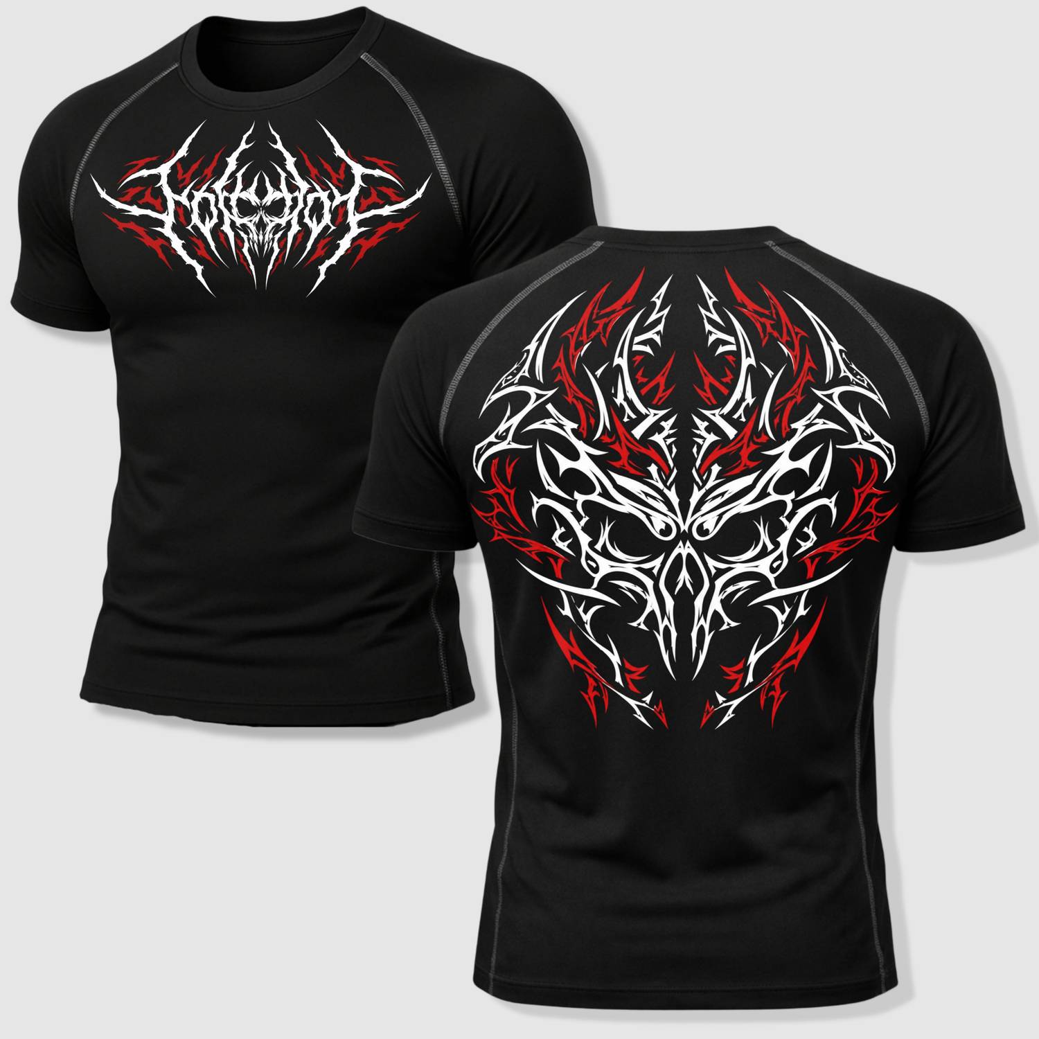 Wayup Black Round Neck Graphic Print T-Shirt - Image 1