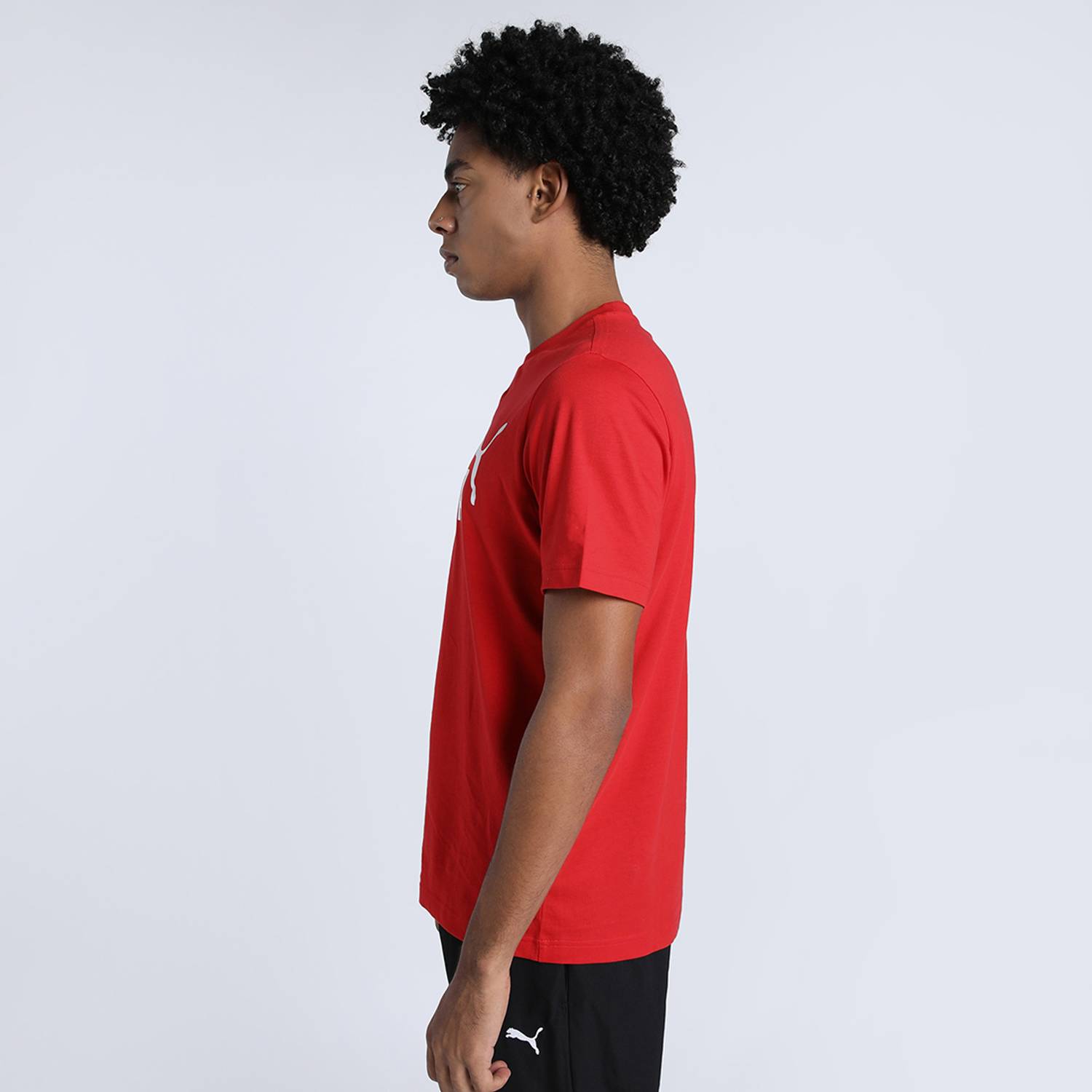 PUMA Printed Men Crew Neck Red T-Shirt - Image 2