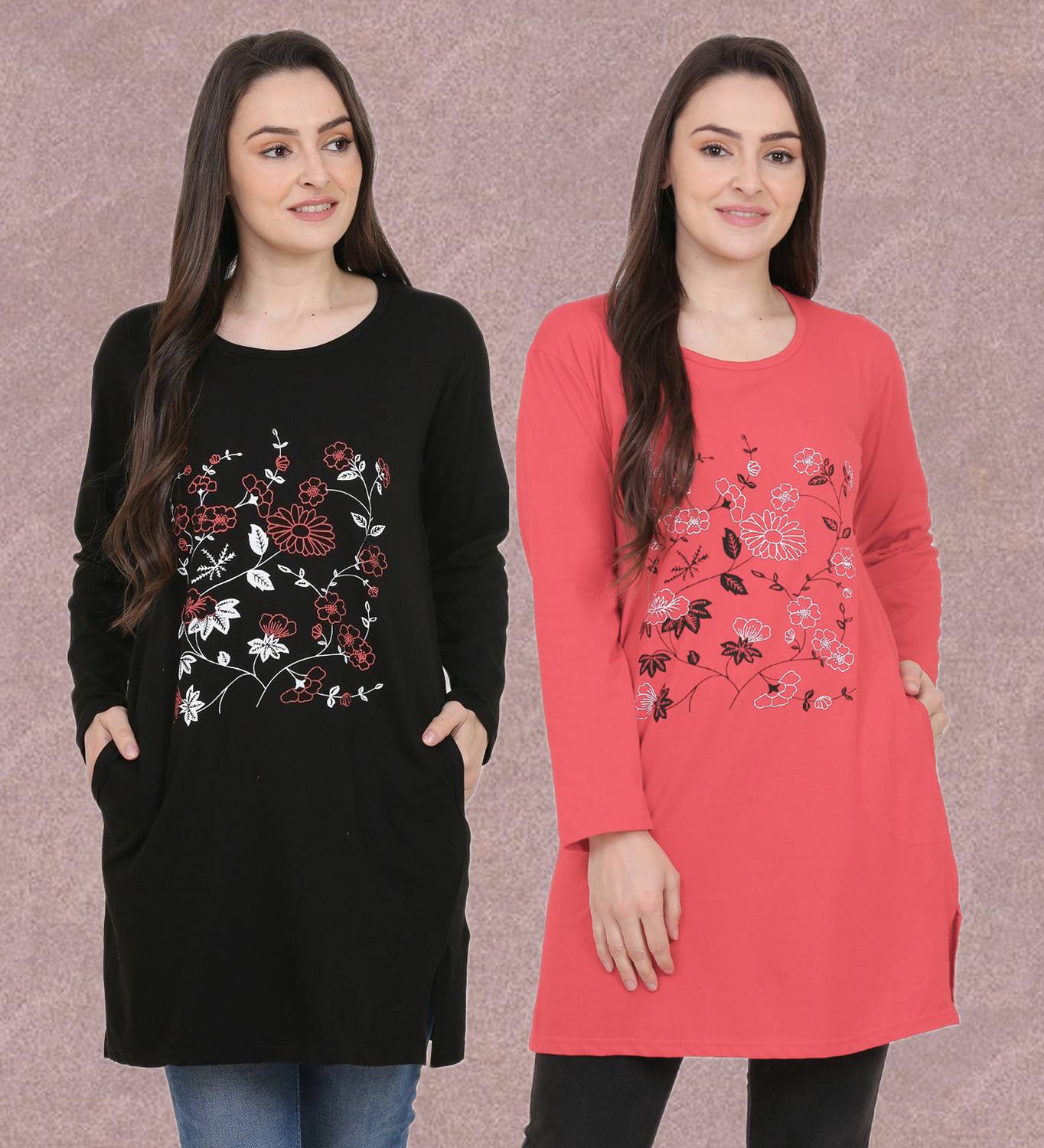 DASPRATION Typography Women Round Neck Multicolor T-Shirt