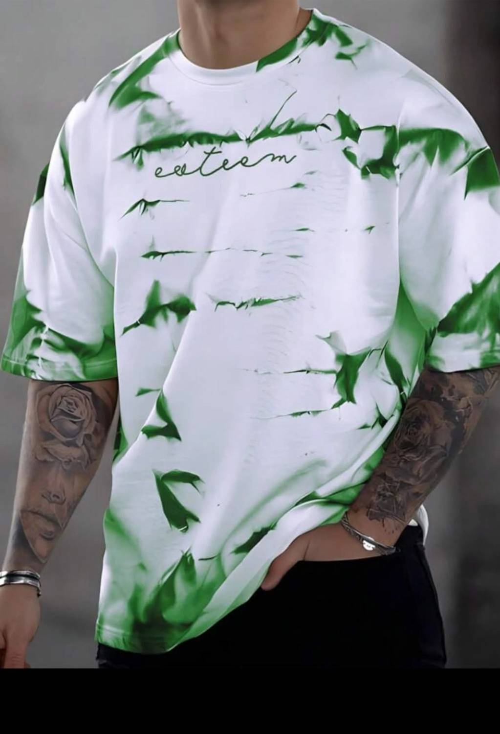 Vastraandco Tie & Dye Men Round Neck Multicolor T-Shirt