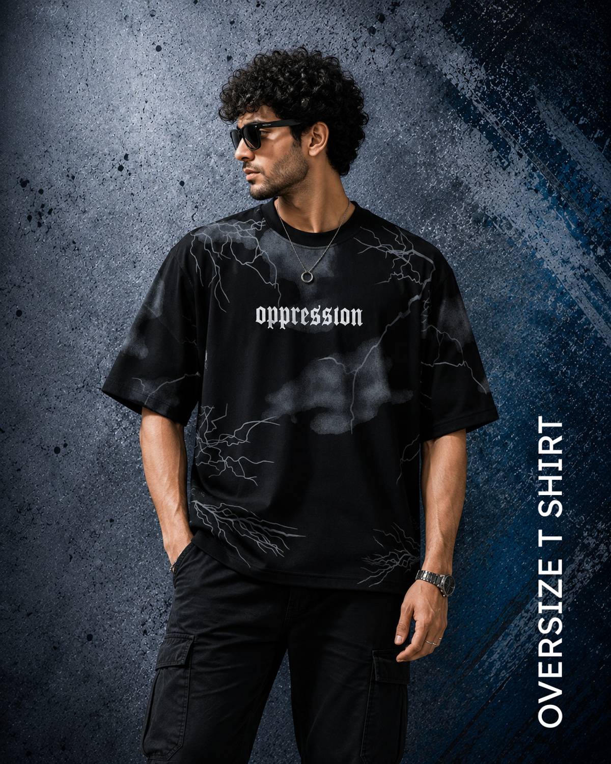 UNISON Black Round Neck T-Shirt - Image 1
