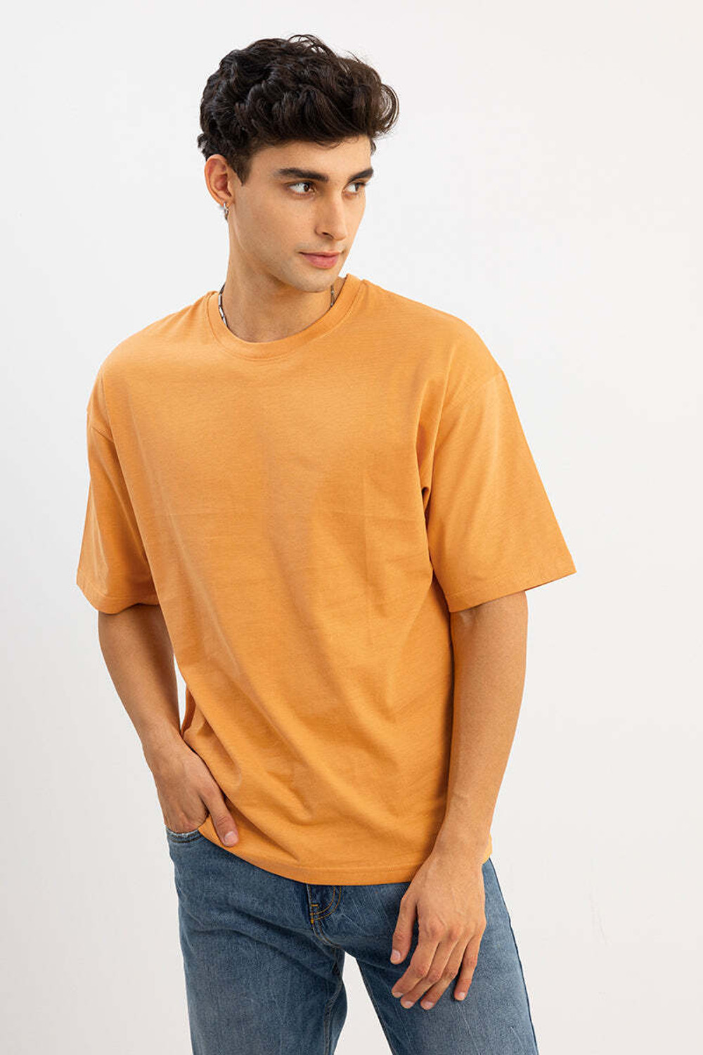 Image of HELL BOUND Typography Men Round Neck Multicolor T-Shirt