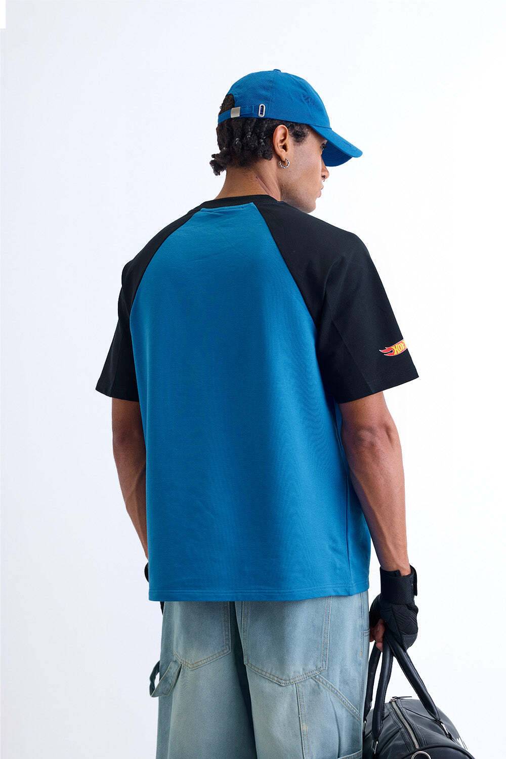 Bonkers Men Blue Round Neck T-Shirt - Image 3