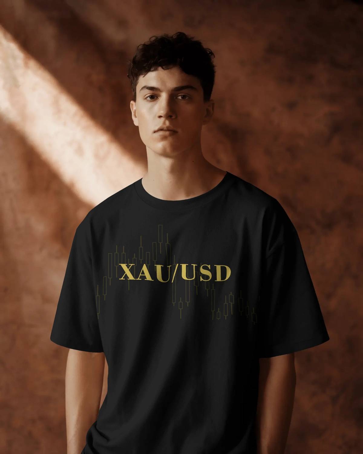 BXF Printed, Typography Men Round Neck Black T-Shirt