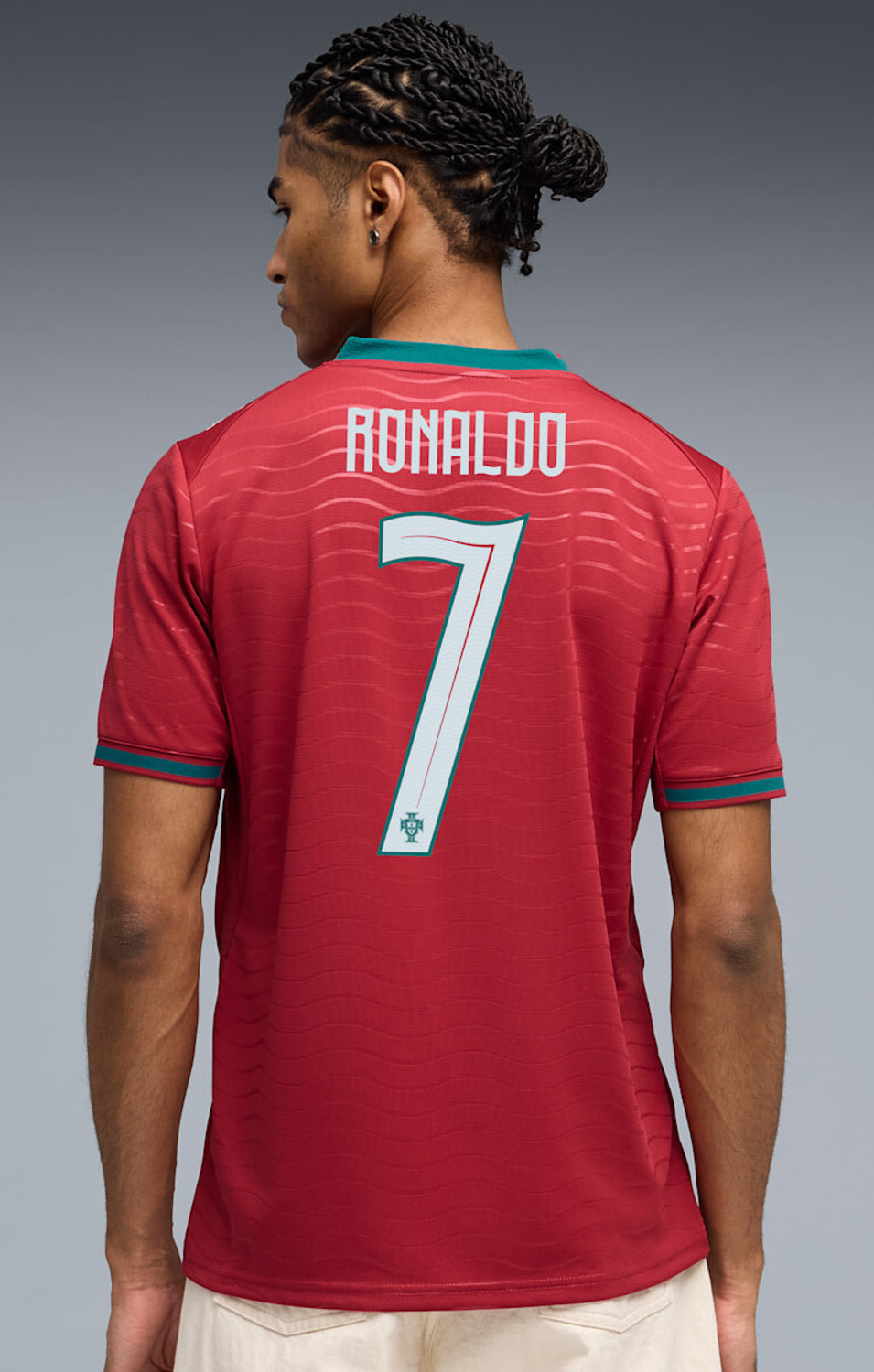Image of IZON Printed Men Round Neck Red T-Shirt