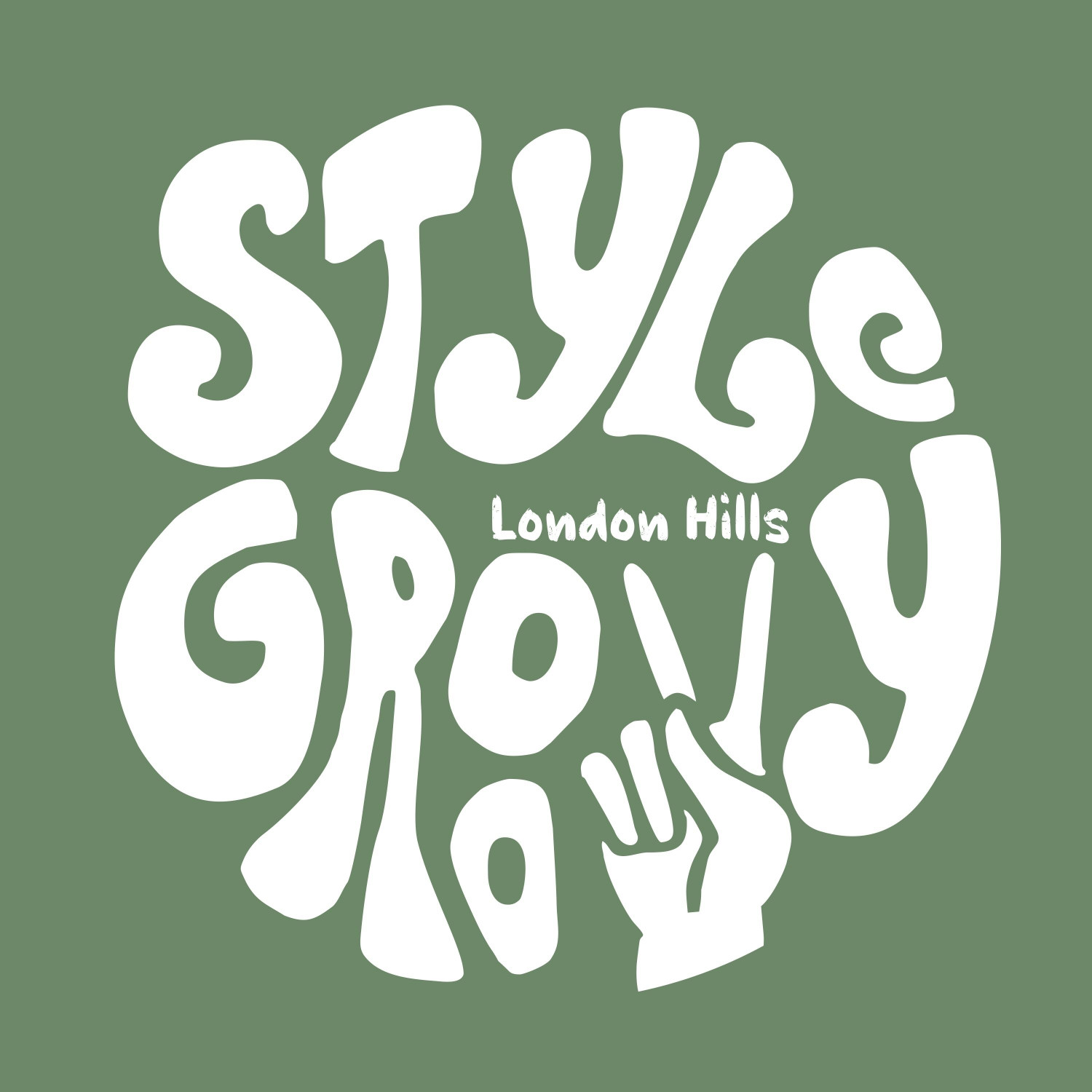 Image of London Hills Printed Men Round Neck Green T-Shirt