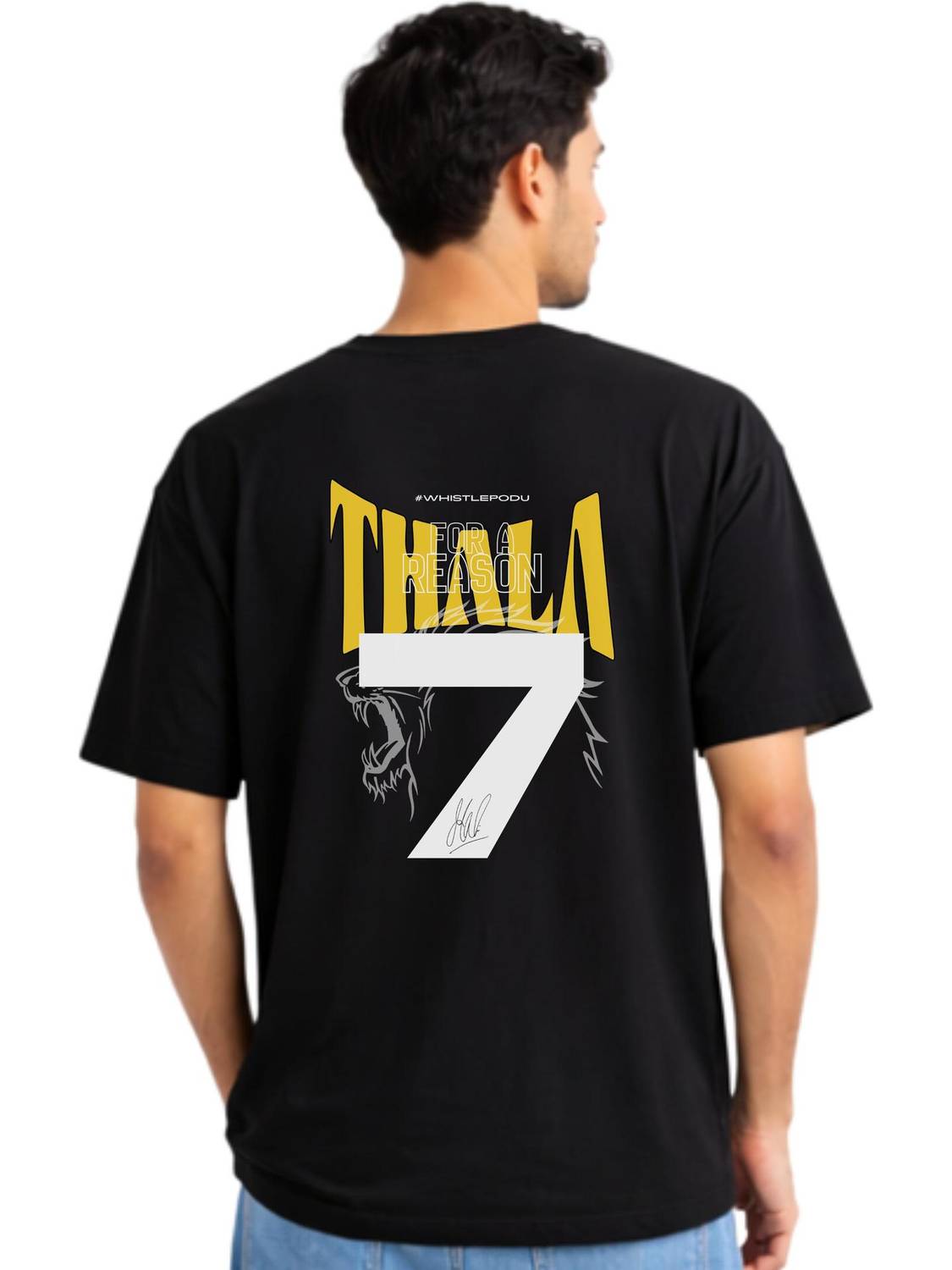 BluRebl Graphic Print, Typography Men Round Neck Black, Yellow T-Shirt