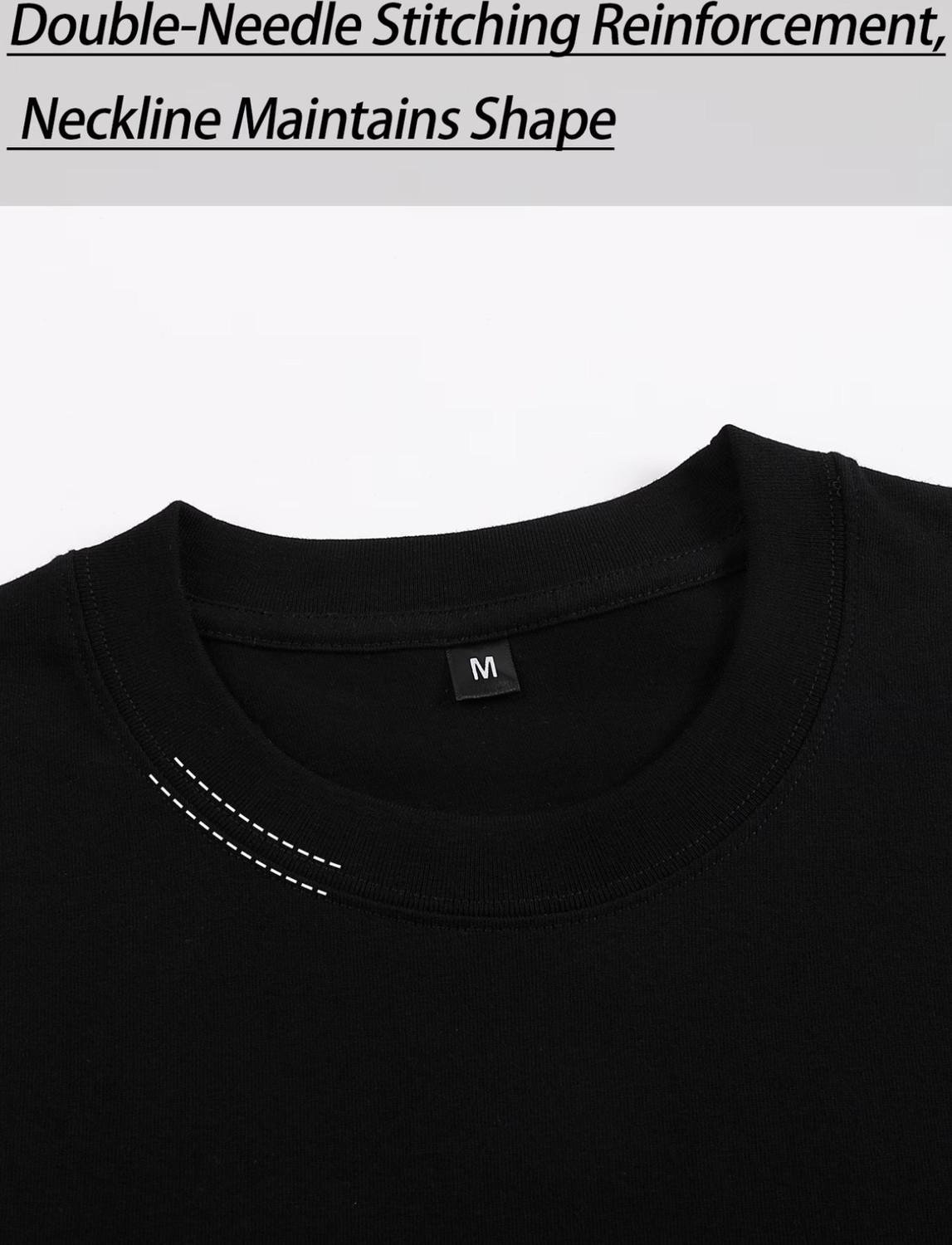 Image of CMS CLOTHING Men Printed Round Neck Pure Cotton Black T-Shirt