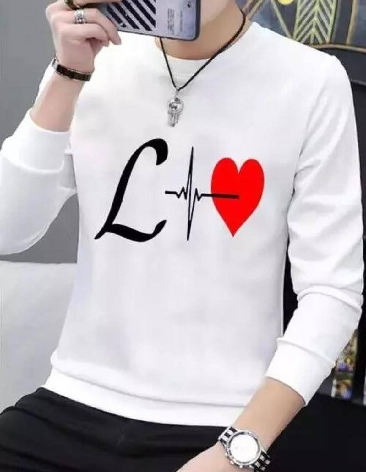 Treasurelook Printed, Typography Men Round Neck White T-Shirt