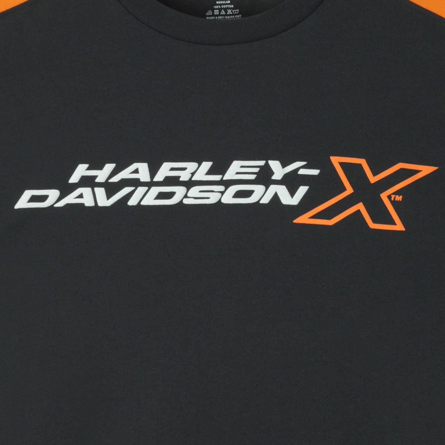 Harley-Davidson Men Black Round Neck T-Shirt - Image 5