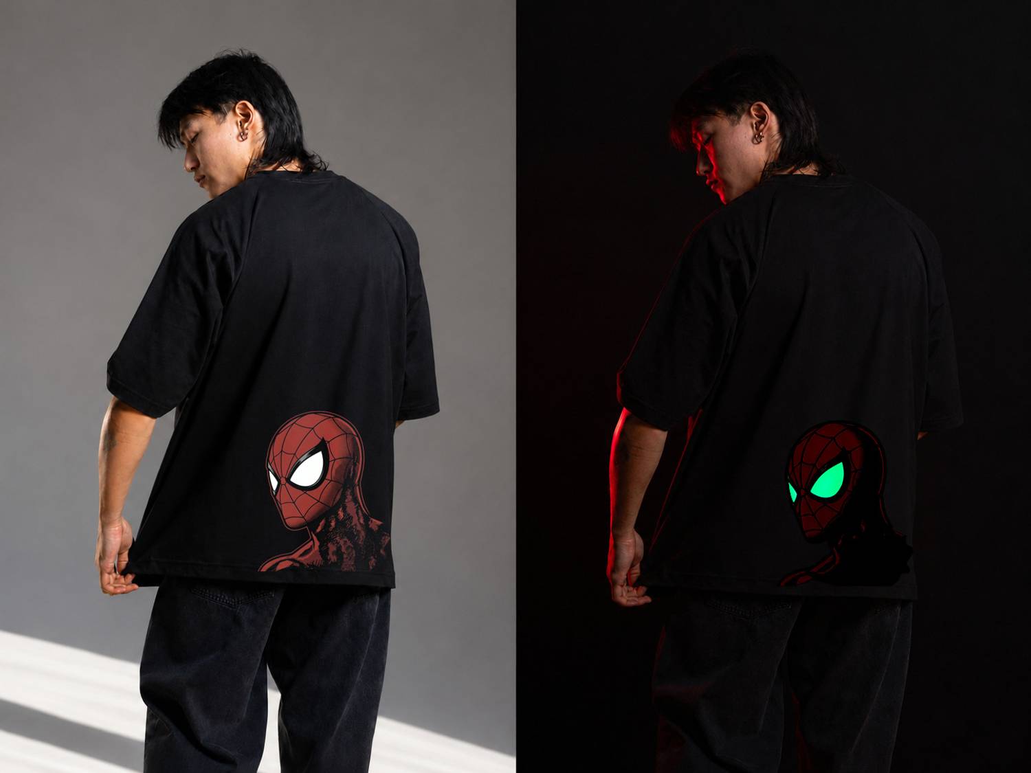 SKRATS Graphic Print Men Black, Red T-Shirt - Image 1