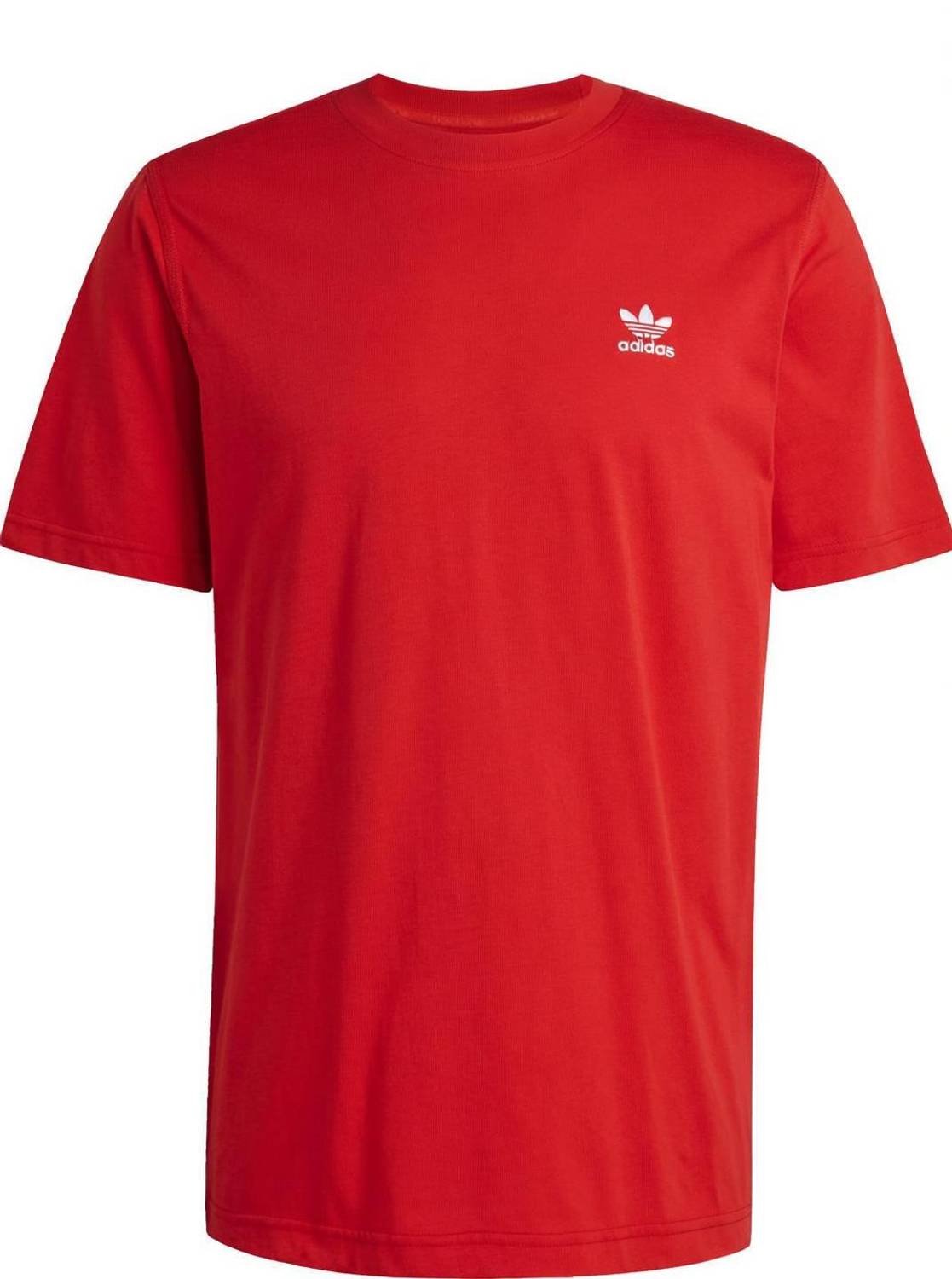 ADIDAS Printed Men Round Neck Red T-Shirt