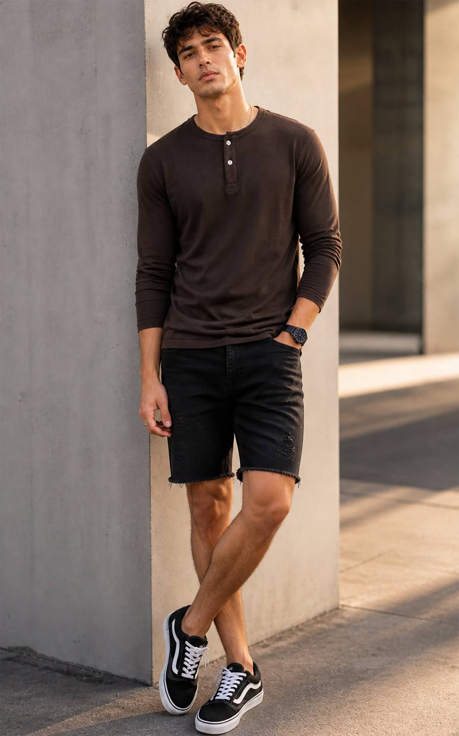 Creation Men's Brown Round Neck T-Shirt - Image 2