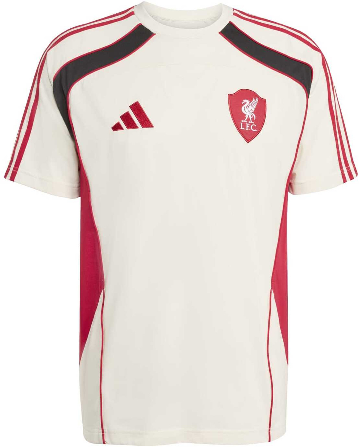Image of ADIDAS Printed Men Crew Neck White T-Shirt