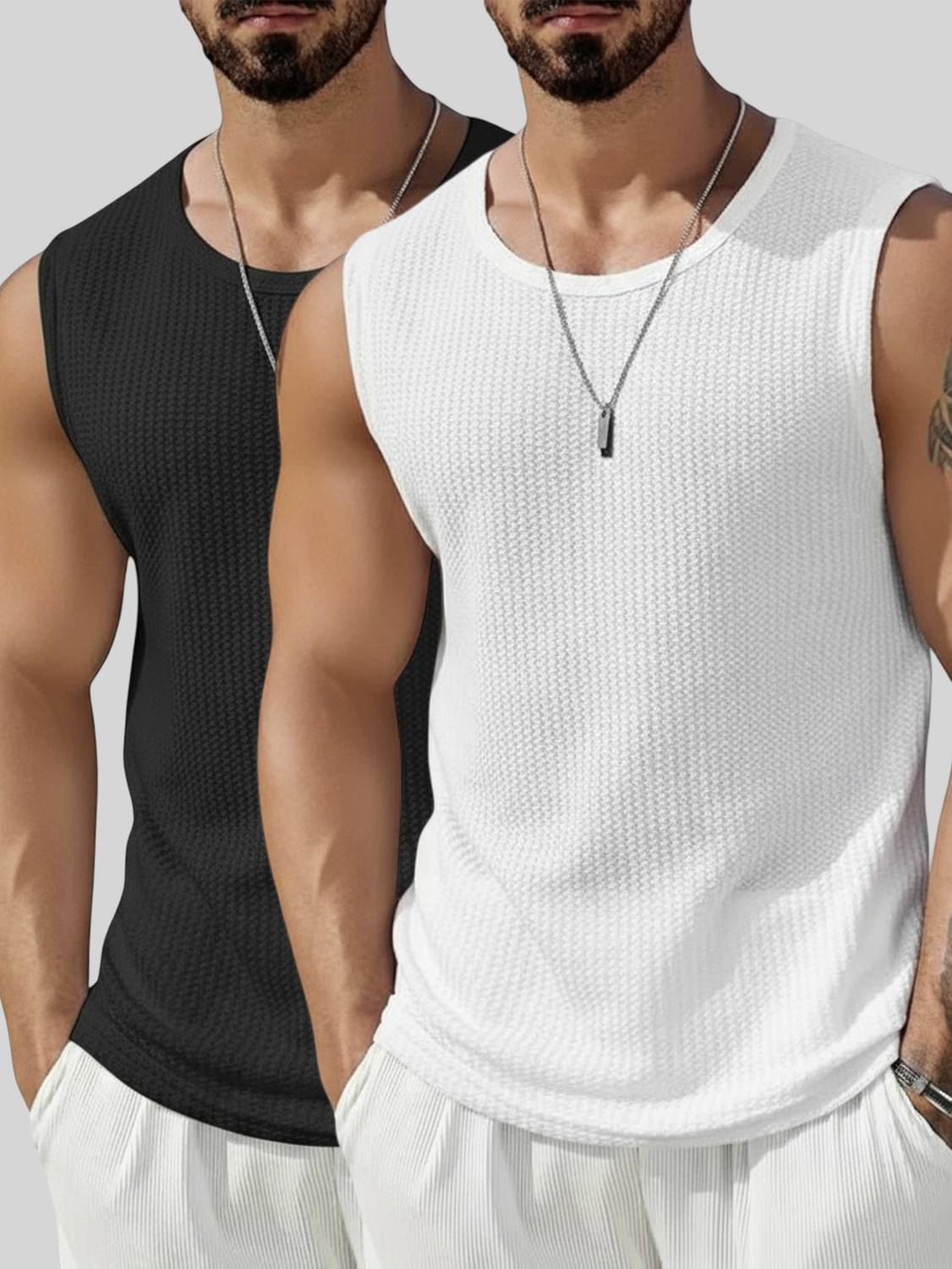 TeeWink Men Vest Pack of 2