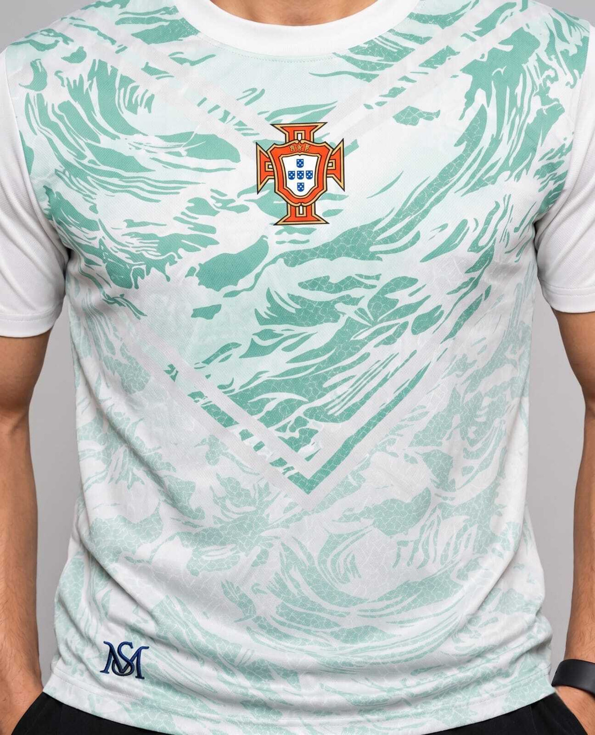 Image of SoulFibre Printed Men Round Neck White T-Shirt