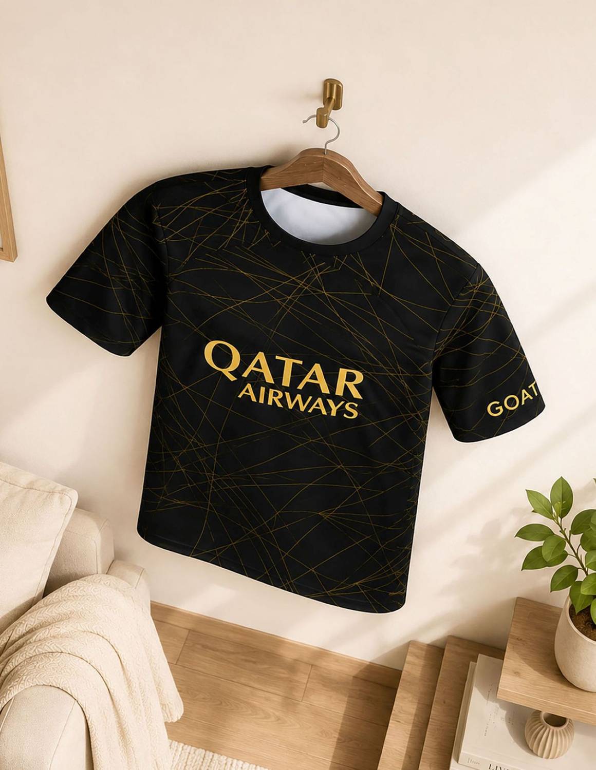 BUGOAT Printed Black T-Shirt - Image 4