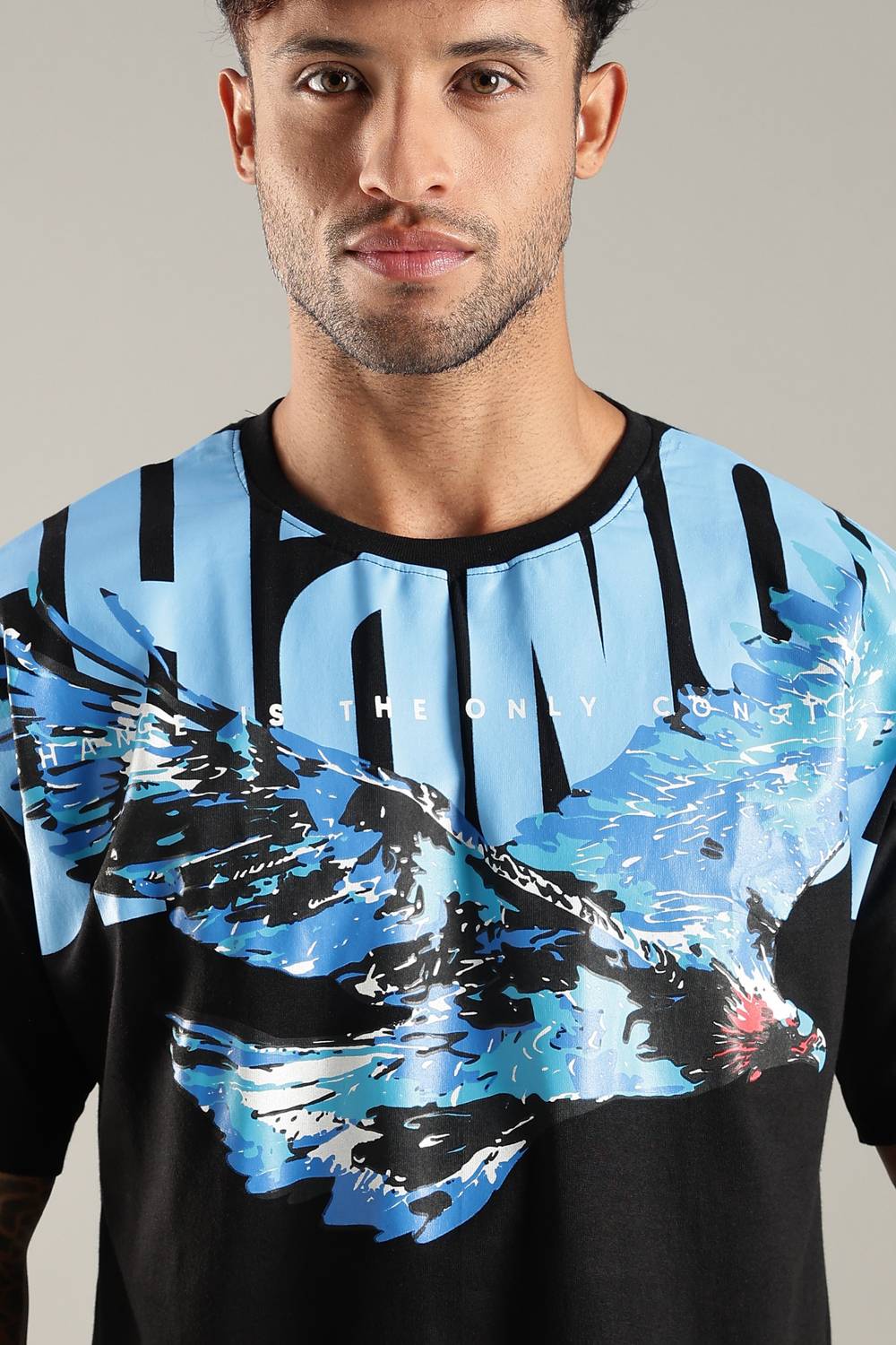 Smosh Printed Men Black Round Neck T-Shirt - Image 5