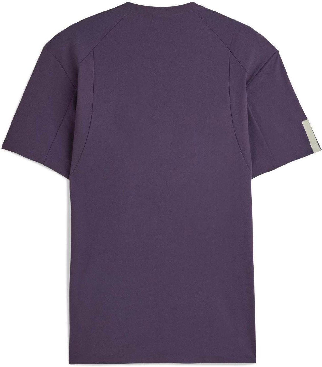 Image of ADIDAS Printed Men Round Neck Purple T-Shirt