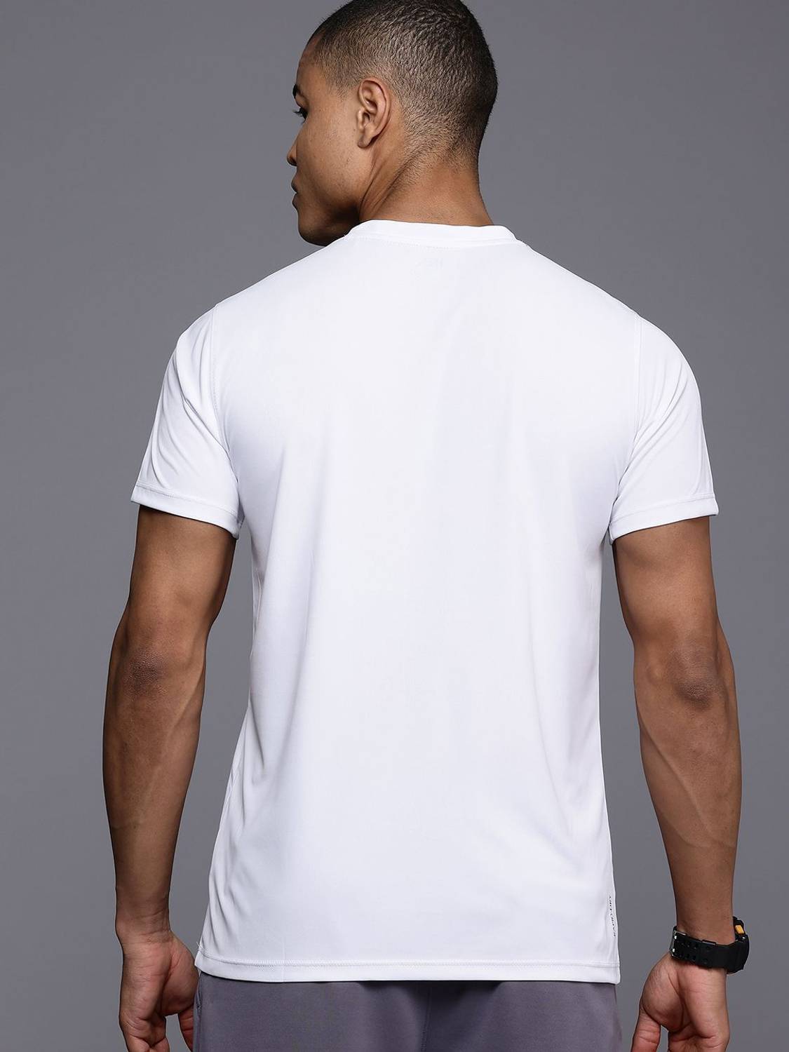 HRX by Hrithik Roshan Men White T-Shirt - Image 5