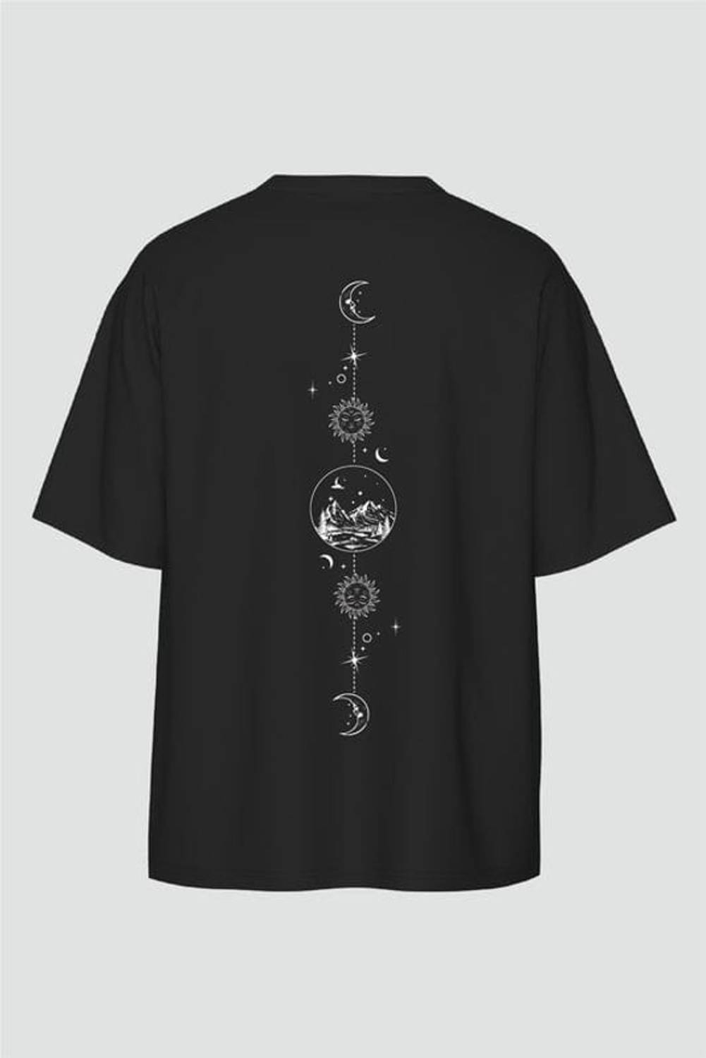 Crazybee CB Printed Men Round Neck Black T-Shirt - Image 3