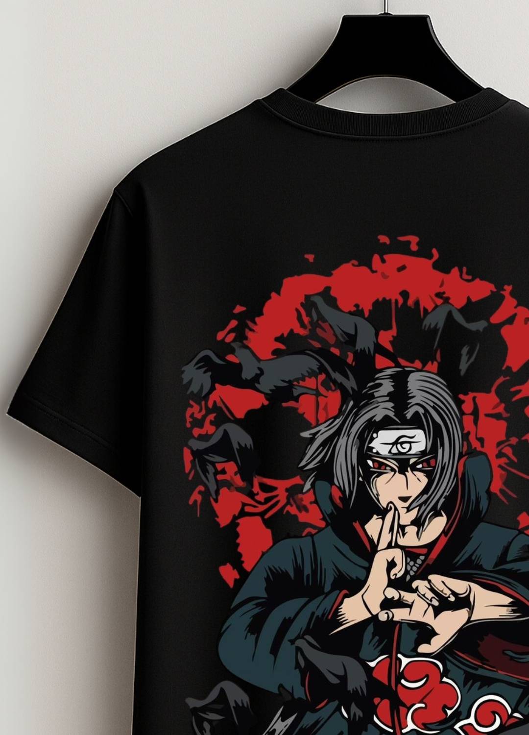 THE BROKEN STREET Black Graphic T-Shirt - Image 2