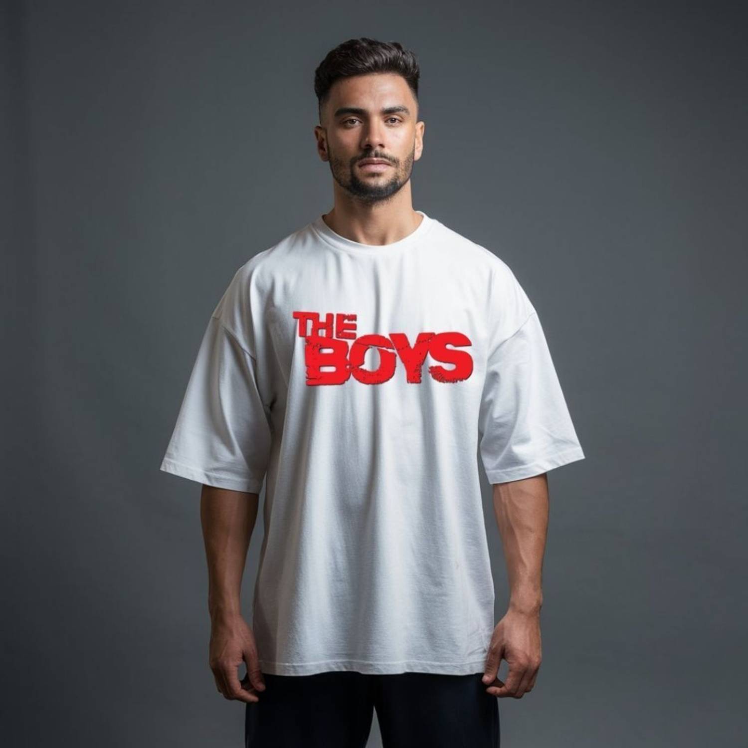 SAHHUONESH TREND Printed Men Round Neck White T-Shirt