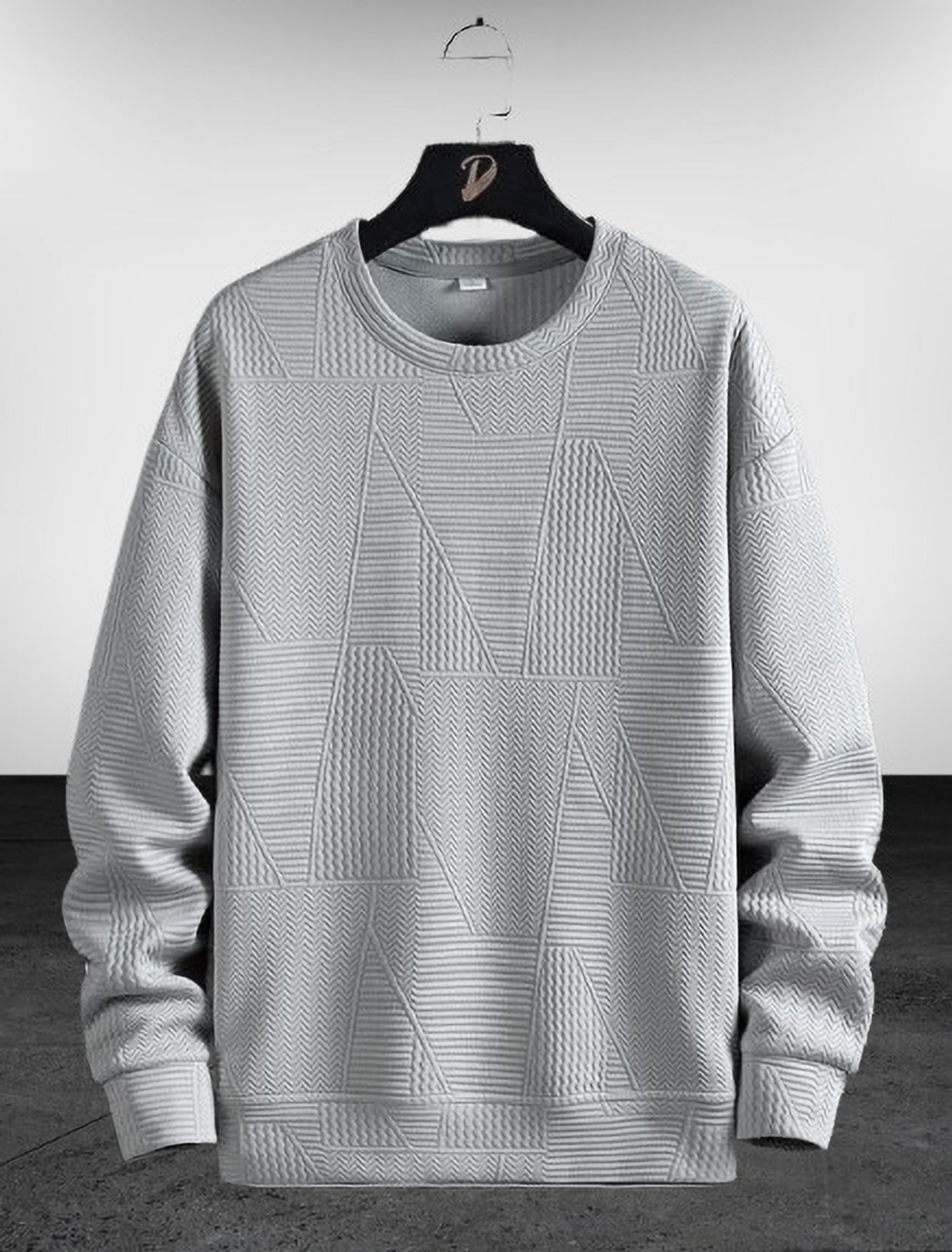 Image of Nortex Solid Men Round Neck Blue T-Shirt