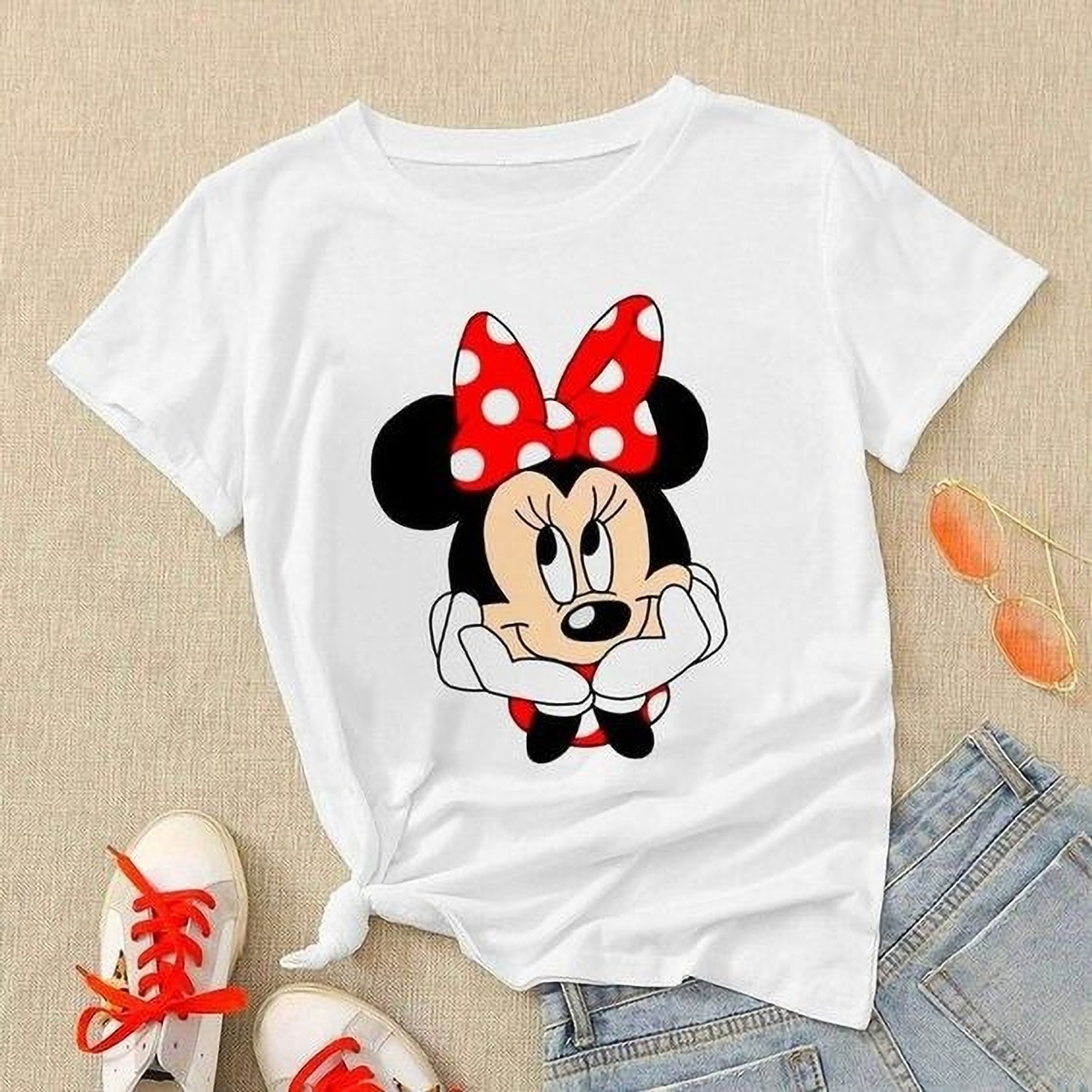 Image of JSIYA Casual Printed Women White Top