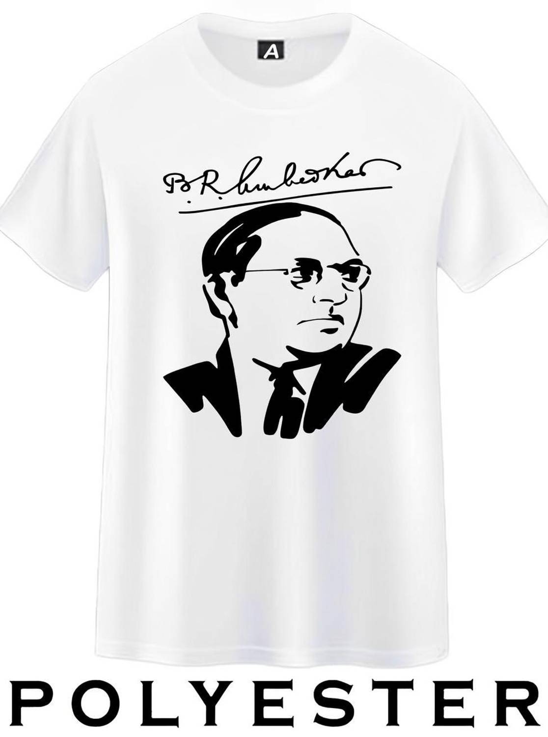 Ashu Fashion Graphic Print Men Round Neck White T-Shirt