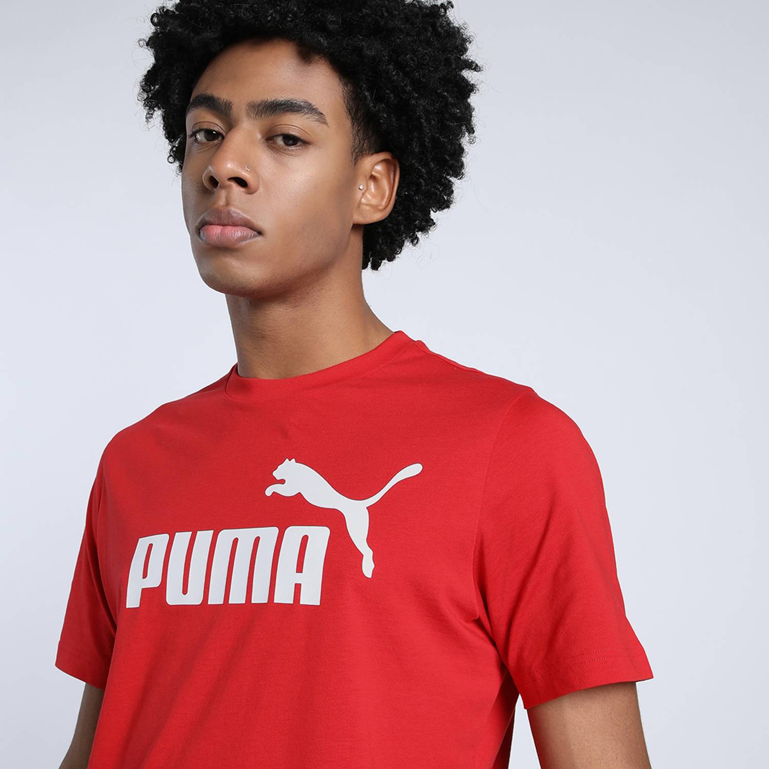 PUMA Printed Men Crew Neck Red T-Shirt - Image 3