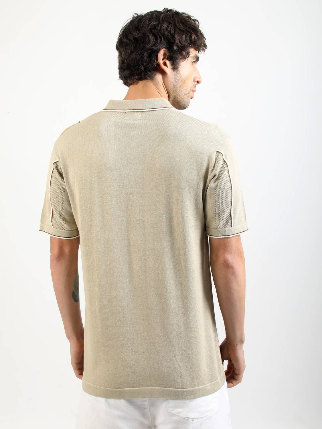 MANIAC Men's Polo Neck T-Shirt - Image 5