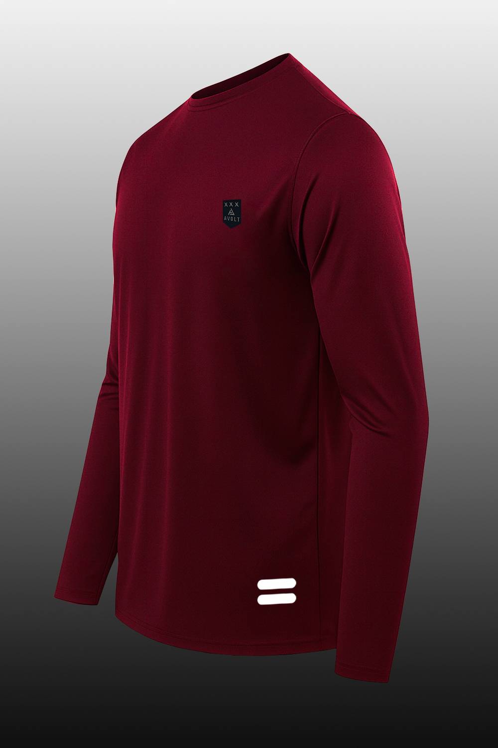 AVOLT Men Black, Maroon T-Shirt Pack of 2 - Image 3