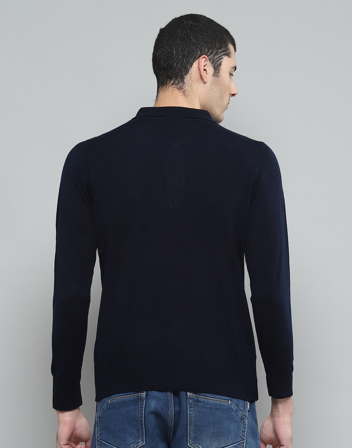 Image of Cloak & Decker Striped Men Zip Neck Multicolor T-Shirt