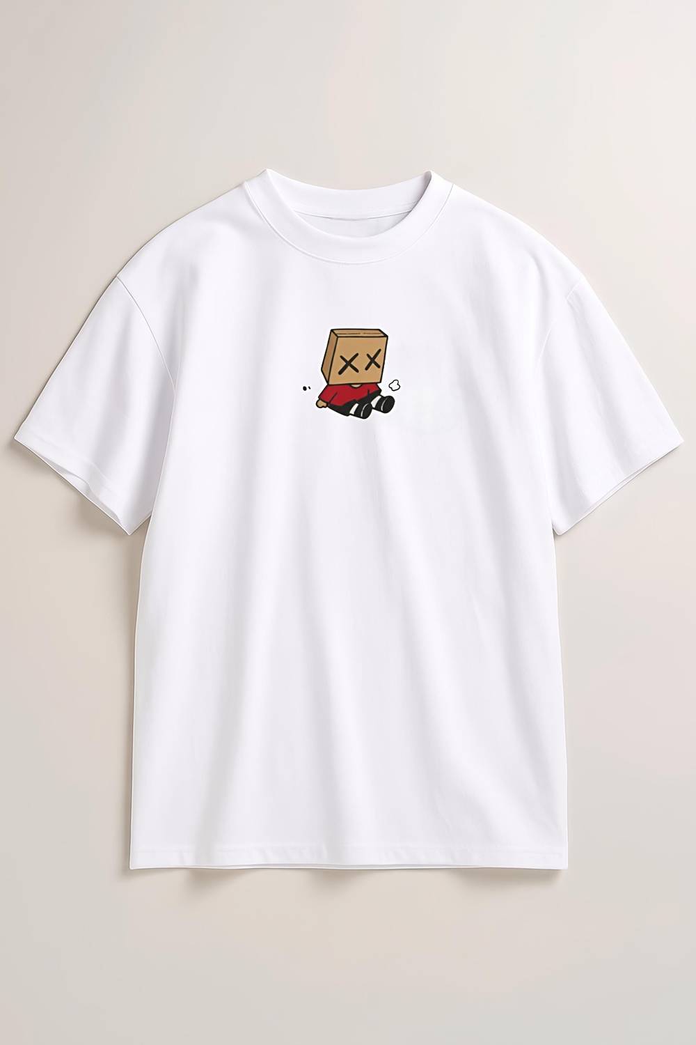 Fab Fashion Studio Men White T-Shirt - Image 3