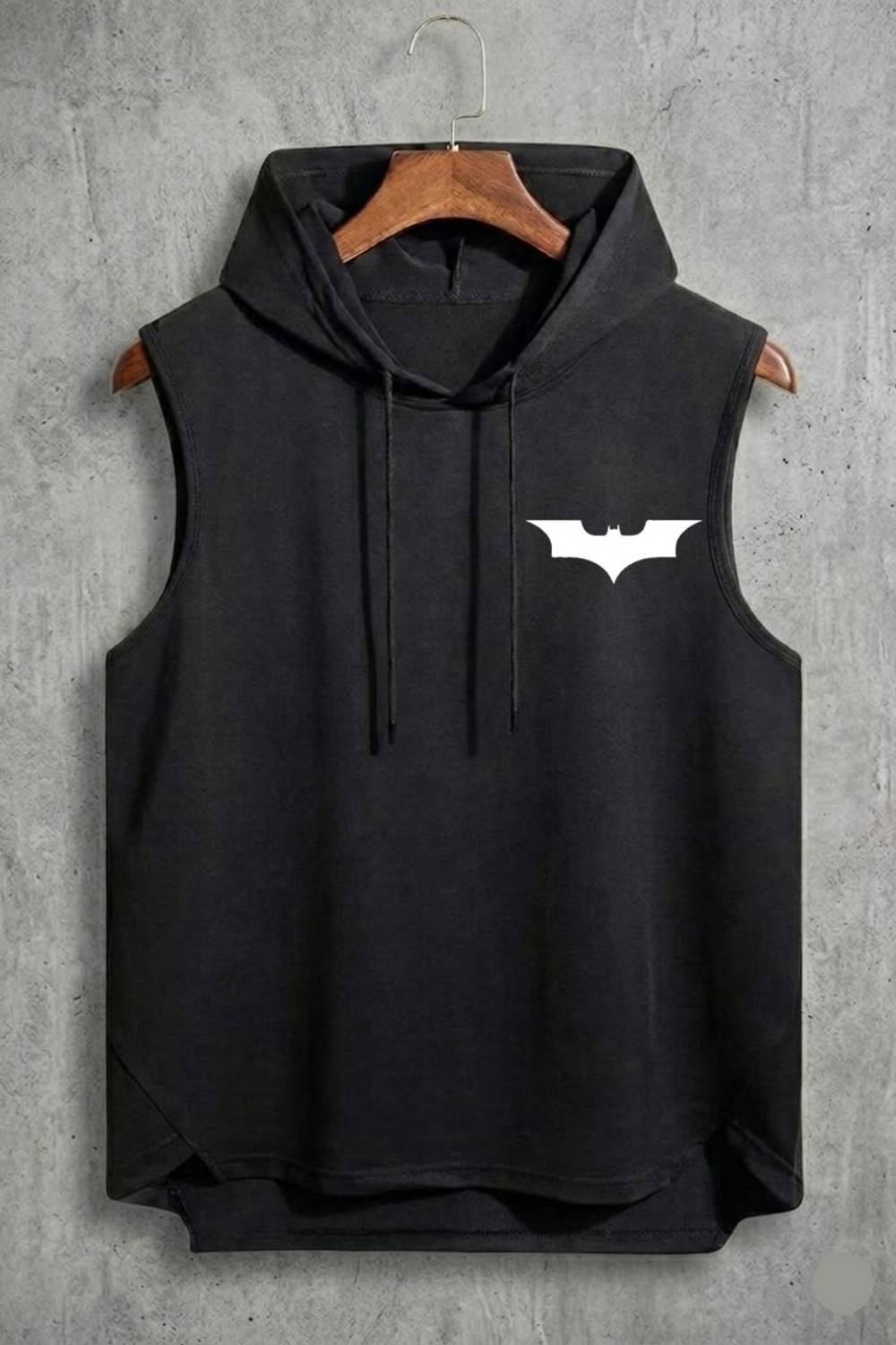 Zxomillo Men Hooded Neck Black T-Shirt - Image 3