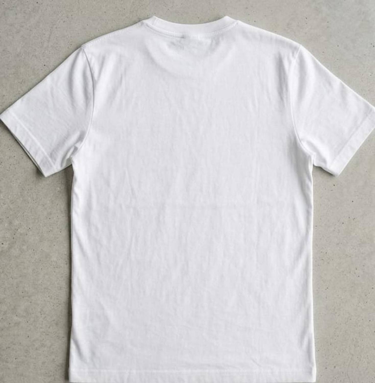 ROOOH Men White Round Neck Printed T-Shirt - Image 4