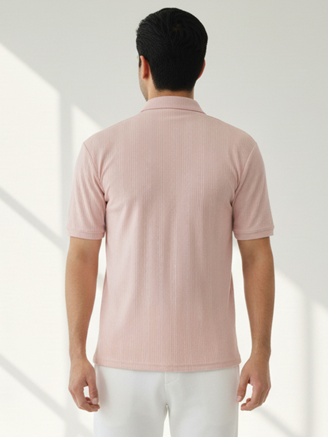 Image of Dollar Solid Men Polo Neck Multicolor T-Shirt