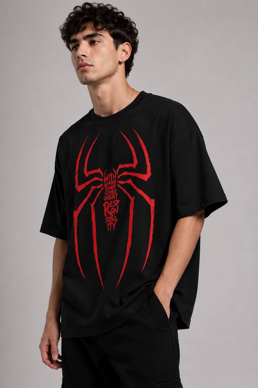 Trendyverse Multicolor Round Neck T-Shirt - Image 3