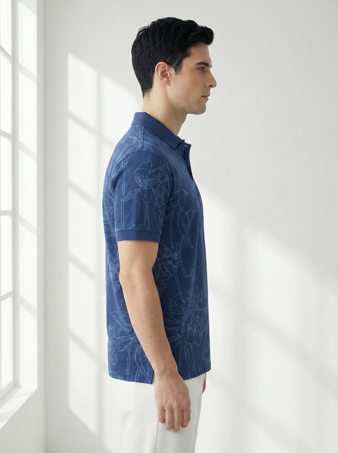 Image of Dollar Self Design Men Polo Neck Multicolor T-Shirt