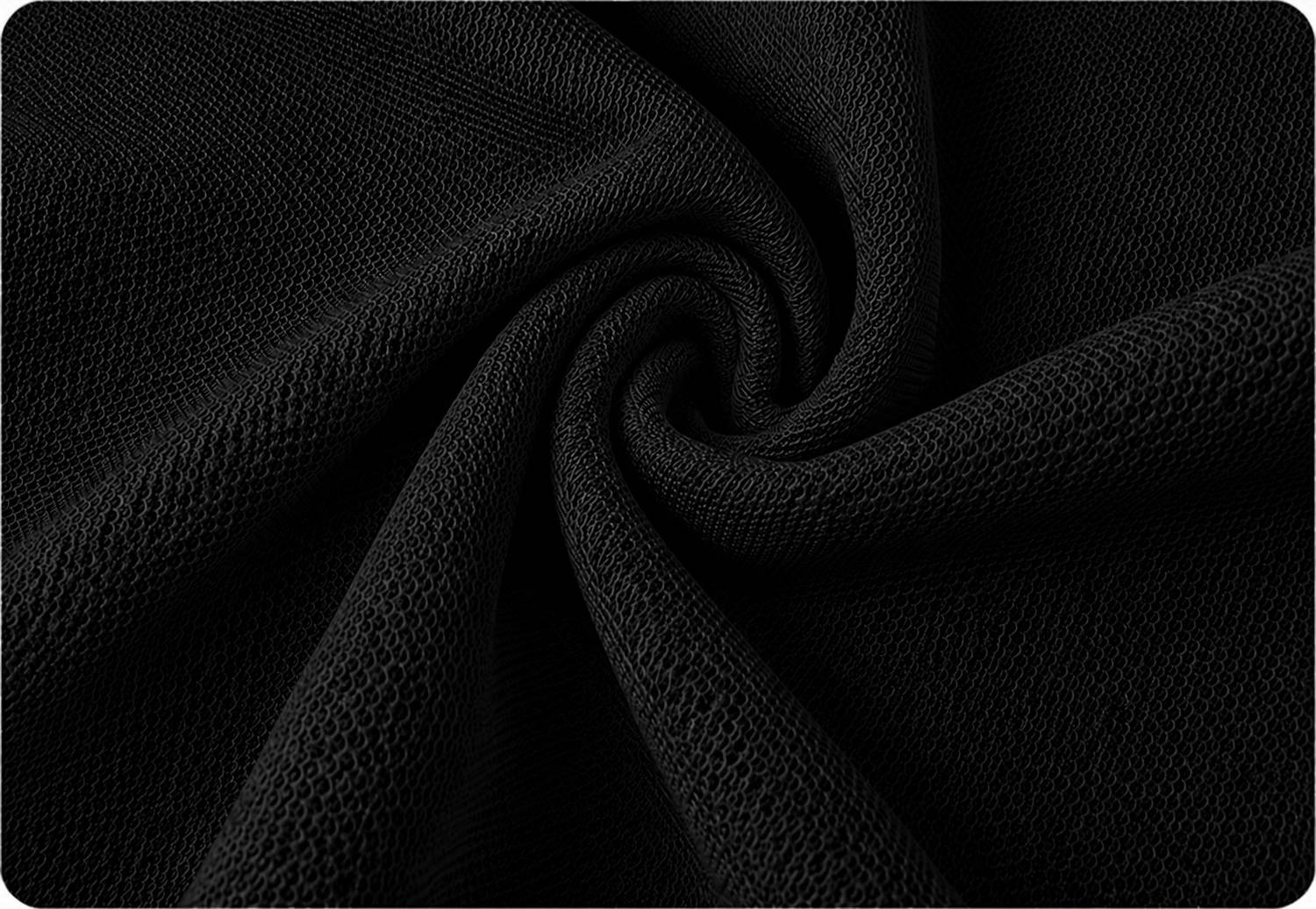 sports mtex Solid Men Polo Neck Black T-Shirt - Image 5