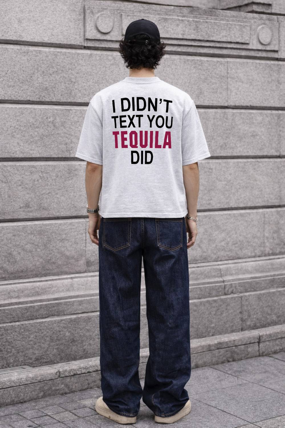 FTX Typography Men Round Neck White T-Shirt - Image 4