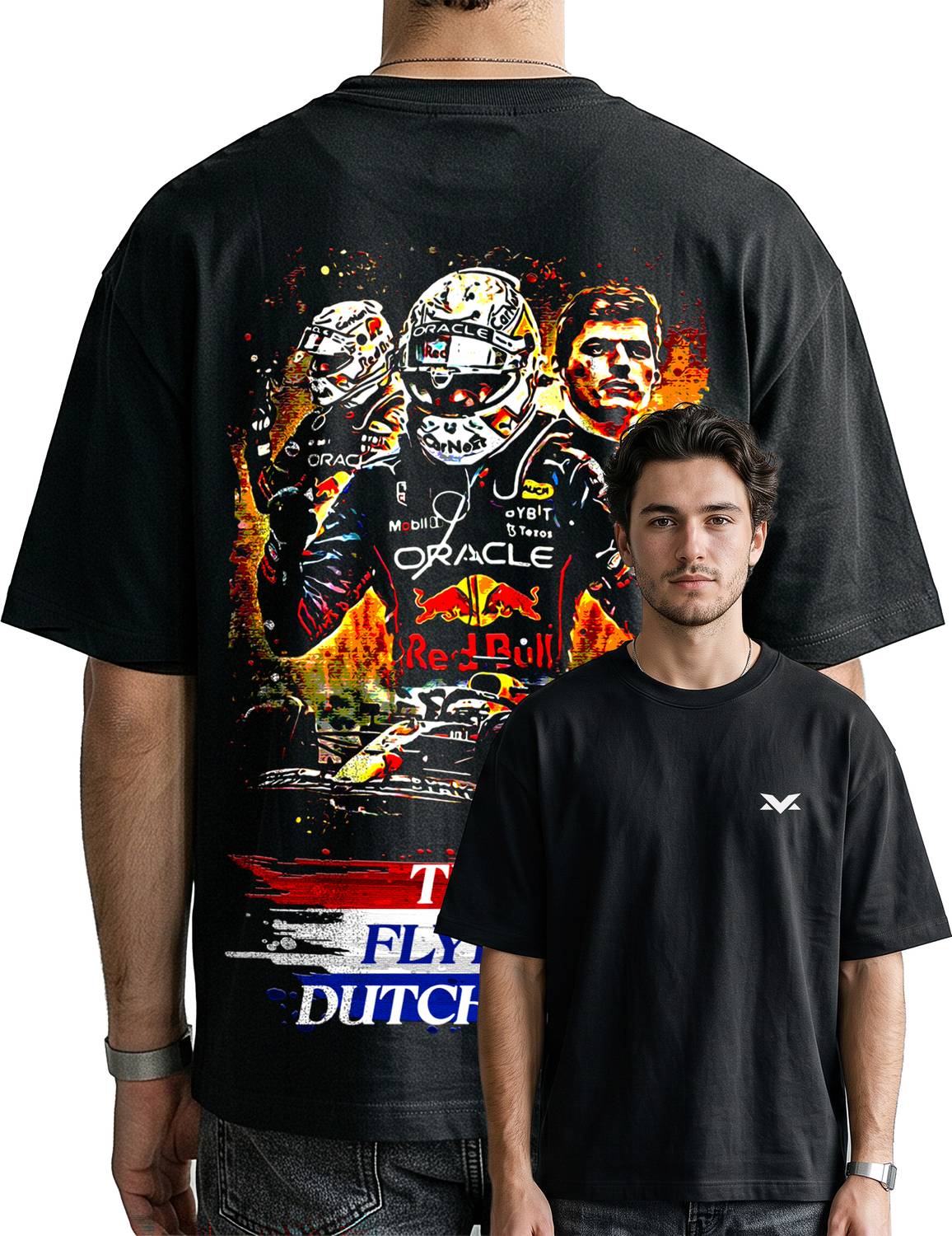 Callibr15 Printed Men Round Neck Black T-Shirt