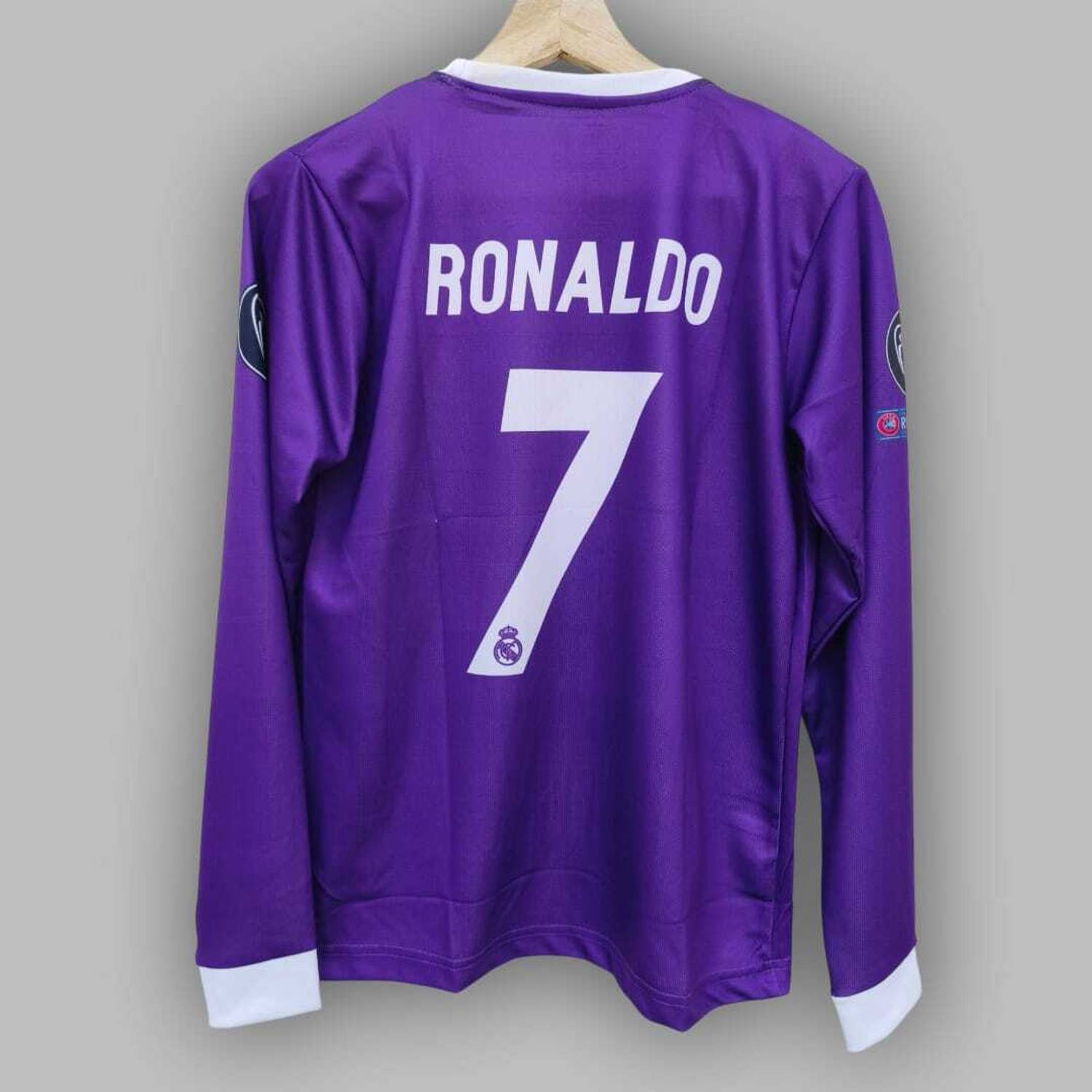 Jerseystore Typography Purple T-Shirt - Image 2