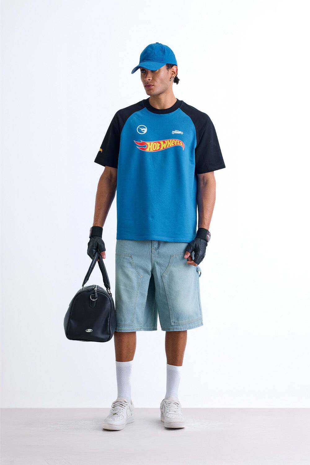 Bonkers Men Blue Round Neck T-Shirt - Image 4